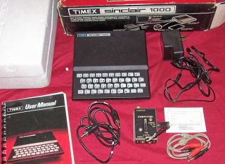 Old Timex Sinclair 1000 Vintage Personal Home Computer Basic Language Collector