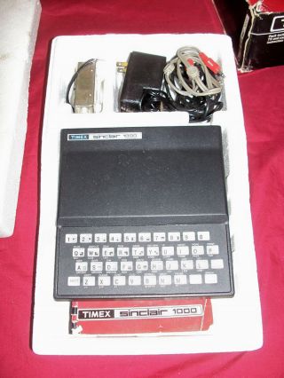 Old Timex Sinclair 1000 Vintage Personal Home Computer Basic Language Collector 3