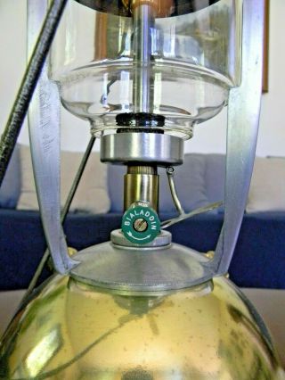 Bialaddin Brass 320 Lantern Vintage Tilley Vapalux Camping Collectable Lamp 8