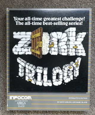Zork Trilogy - Vintage Infocom Game For Amiga