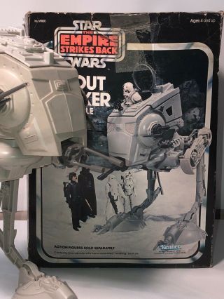 1980 Star Wars Empire Strikes Back Scout Walker Vehicle Vintage