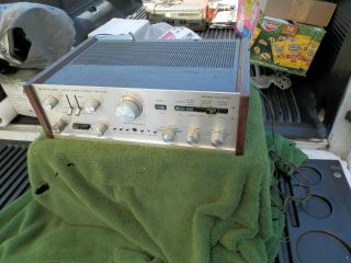 Vintage Kenwood Ka - 7002 Solid State Stereo Amplifier Estate Find