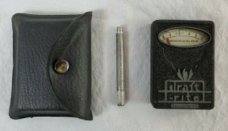 Vintage Bacharach Draftrite Pocket Gauge 1 Section Of Draft Tube And Case