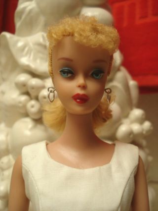 Vintage 4 Blonde Ponytail Barbie 1960