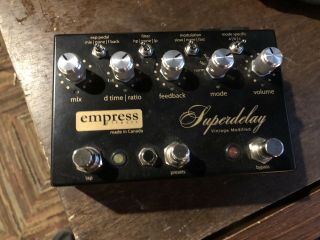 Empress Effects Superdelay Vintage Modified Echo Pedal
