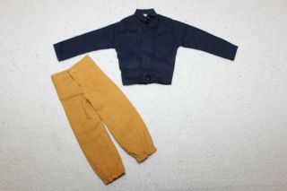 Vintage Gi Joe Adventure Team - Jettison To Safety - Blue Shirt/tan Pants - 1975