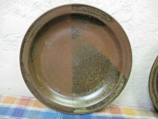 (7) Vintage Iron Mountain Stoneware Roan Mountain Salad Plates 6