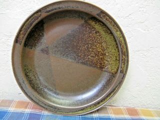 (7) Vintage Iron Mountain Stoneware Roan Mountain Salad Plates 8