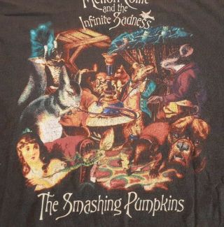 Rare Vintage Xl Smashing Pumpkins Mellon Collie Infinite Sadness T - Shirt Black