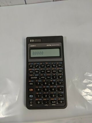 Vtg Hp Hewlett Packard 32s Ii Rpn Scientific Calculator W Case