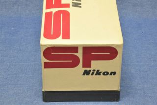 c 1950 ' s VTG,  RARE N EMPTY BOX for Nikon SP RF Rangefinder 35mm film camera 3