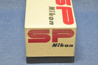 c 1950 ' s VTG,  RARE N EMPTY BOX for Nikon SP RF Rangefinder 35mm film camera 5