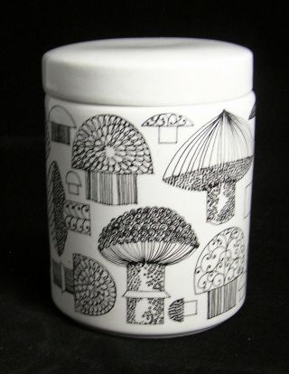 Rare Arabia Finland Mushroom Jar By Kaj Franck