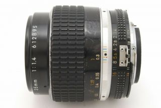 Nikon Ai - s Nikkor 35mm F1.  4,  Rare,  From Japan,  TK0876 6