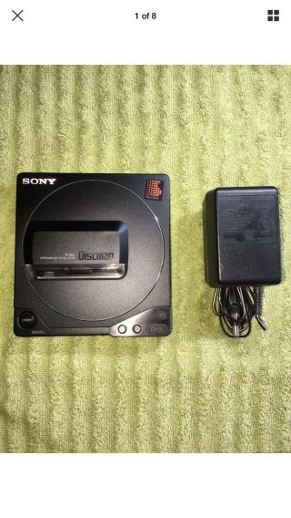Sony D - 25 Portable Discman Vintage Audiophile Cd Player Digital Audio 1989 Japan