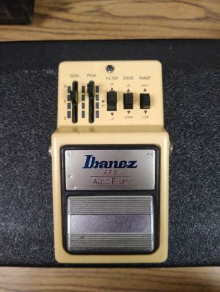 Ibanez Af - Auto Filter Wah/envelope Effects Pedal Vintage 1981