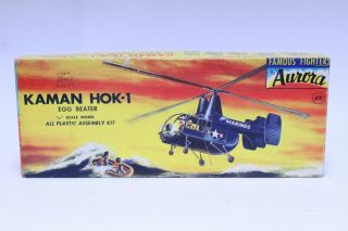 Vintage Aurora 505 - 69 Kaman Hok - 1 Egg Beater Model Kit