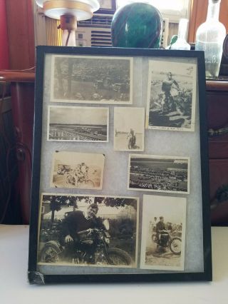 Vintage Motorcycle Photographs