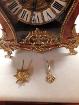 Vintage Luxury Mantle Clock,  FHS Franz Hermle 151/070 German/Italy RARE 12