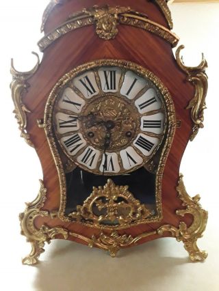 Vintage Luxury Mantle Clock,  Fhs Franz Hermle 151/070 German/italy Rare