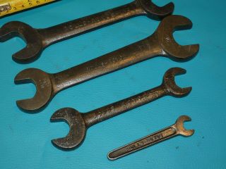 4 Vintage Rolls Royce Toolkit Spanners Antique Collectables Ghost