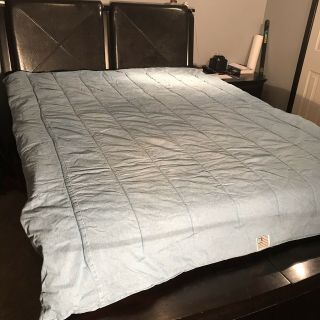 Vintage Ralph Lauren Washed Denim Comforter — Heavy 5