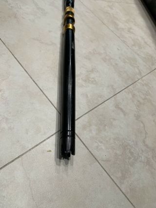 AFTCO Roller Rod Vtg Black Removable BUTT Pole Trolling Rod 3