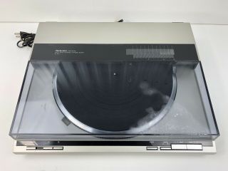 Technics Sl - Ql1 Turntable Direct Drive Linear Tracking Record Player Vintage