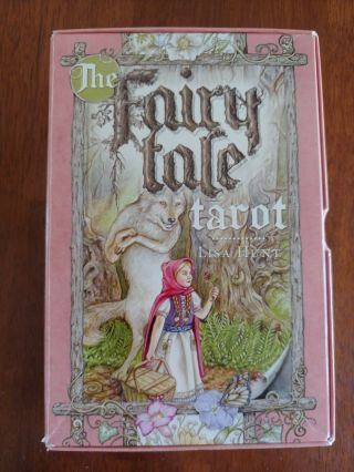The Fairytale Tarot Deck W/ Book,  Rare,  Oop,  Htf Collectible