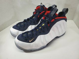 Vvnds Rare Nike Air Foamposite One Prm " Olympic " Size 15 575420 - 400