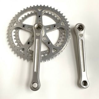 Vintage Sugino Maxy Crankset 52t / 42t G - 1 170mm Forged Made In Japan