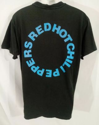Red Hot Chili Peppers Vtg 1992 Shirt Rare Giant Usa Sz Xl Distressed Htf Print