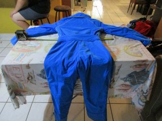 Vintage Bogner Blue Women ' s Ski Suit Size 10 8