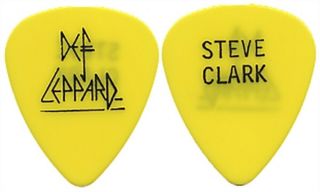 Def Leppard 1989 Hysteria Concert Tour Steve Clark Rare Collectible Guitar Pick