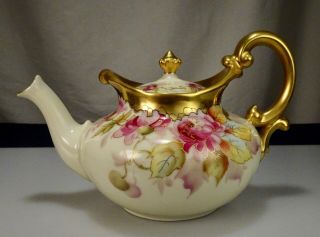 Vintage Limoges Porcelain Teapot - 57016