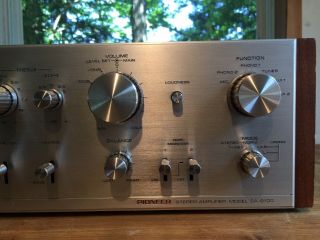 Vintage Pioneer SA - 8100 Stereo Integrated Amplifier 4
