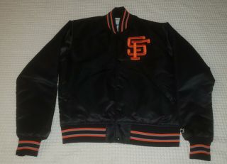 Vintage San Fransisco Giants Starter Button Up Jacket - Size Small
