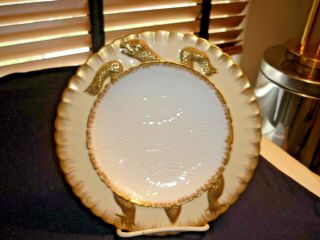 Porcelain Turtle Wide Bowl.  Oyster Plate Related