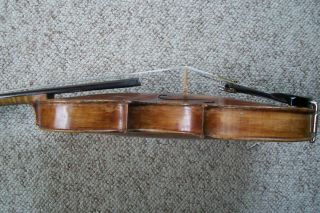 Antique American Made Full Size Violin 1897 Signed And Dated 3