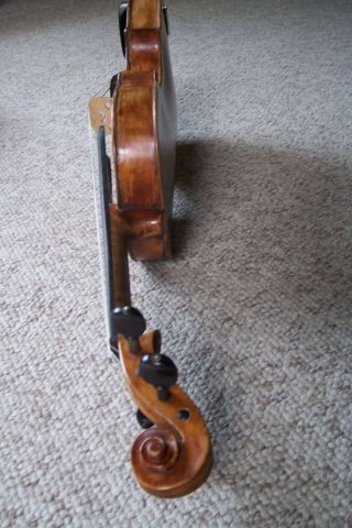 Antique American Made Full Size Violin 1897 Signed And Dated 4