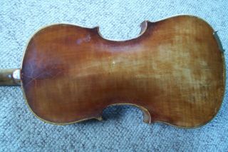 Antique American Made Full Size Violin 1897 Signed And Dated 6
