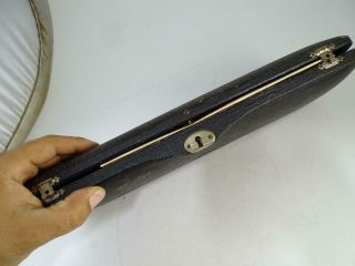 Antique Gerhard Huller German Silver Germany C Flute Wood GHS Vintage Instrument 3