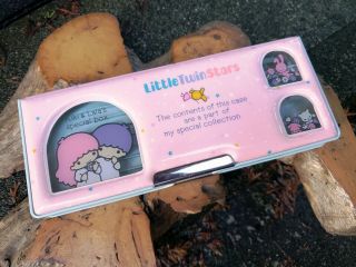 Vintage 1976 Sanrio Little Twin Stars Pencil Case Hello Kitty Awesome