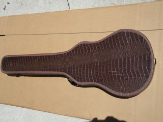 Vintage 1950s Early 60s Gibson Les Paul JR Special Alligator Guitar Case 3