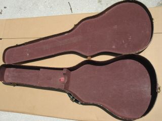 Vintage 1950s Early 60s Gibson Les Paul JR Special Alligator Guitar Case 4