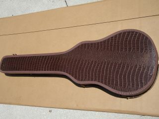 Vintage 1950s Early 60s Gibson Les Paul JR Special Alligator Guitar Case 6