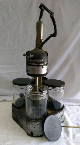 Vintage L & R Master Jewelry Watch Parts Precision Cleaning Machine