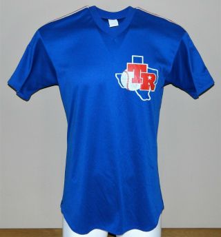 Vintage Game Worn Texas Rangers Warm Up Jersey 38 - Size Xl