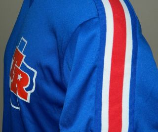 Vintage Game Worn Texas Rangers Warm Up Jersey 38 - Size XL 4