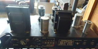 Vintage Stromberg Carlson SAU 10 Tube Amplifier Collectible 3